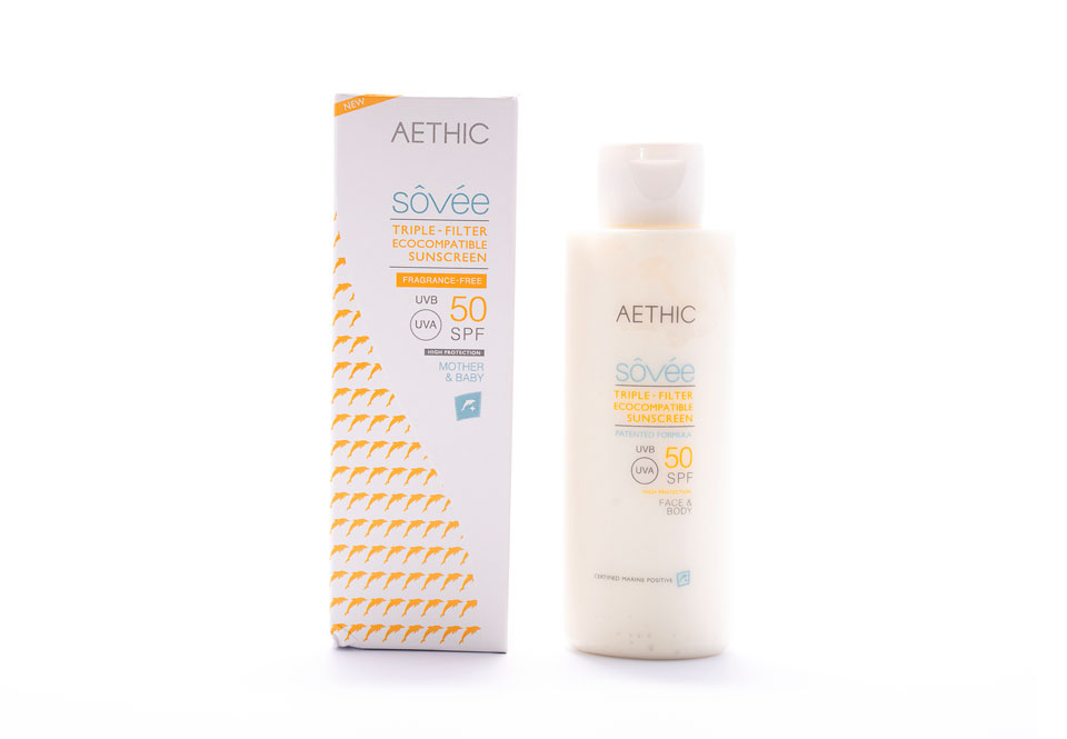 Aethic Eco compatible sunscreen 