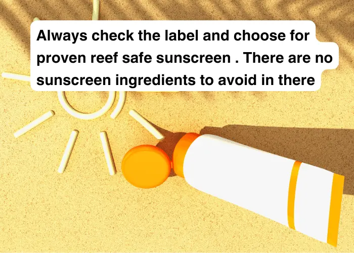 sunscreen ingredients to avoid for healthy body and ocean 
