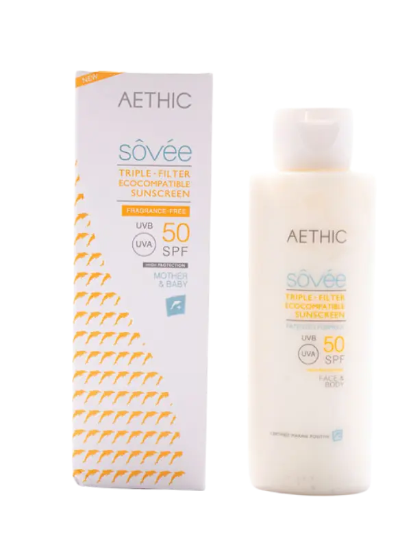 SPF 50 Sunscreen Mother and Child Fragrance-Free 150ml - Image 2